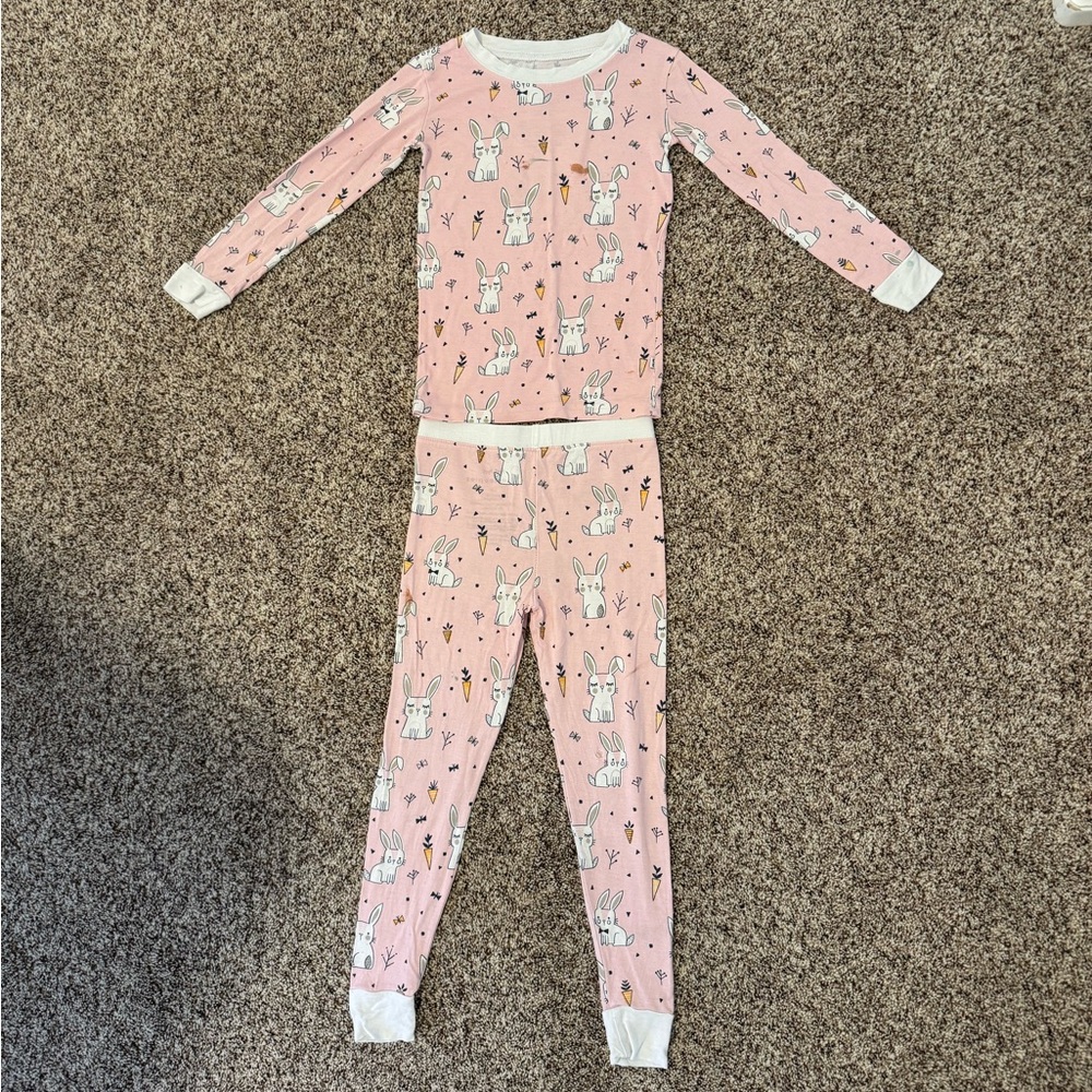 *Free with Purchase* Little Sleepies Bunny Long Sleeve Pj Set 5/6